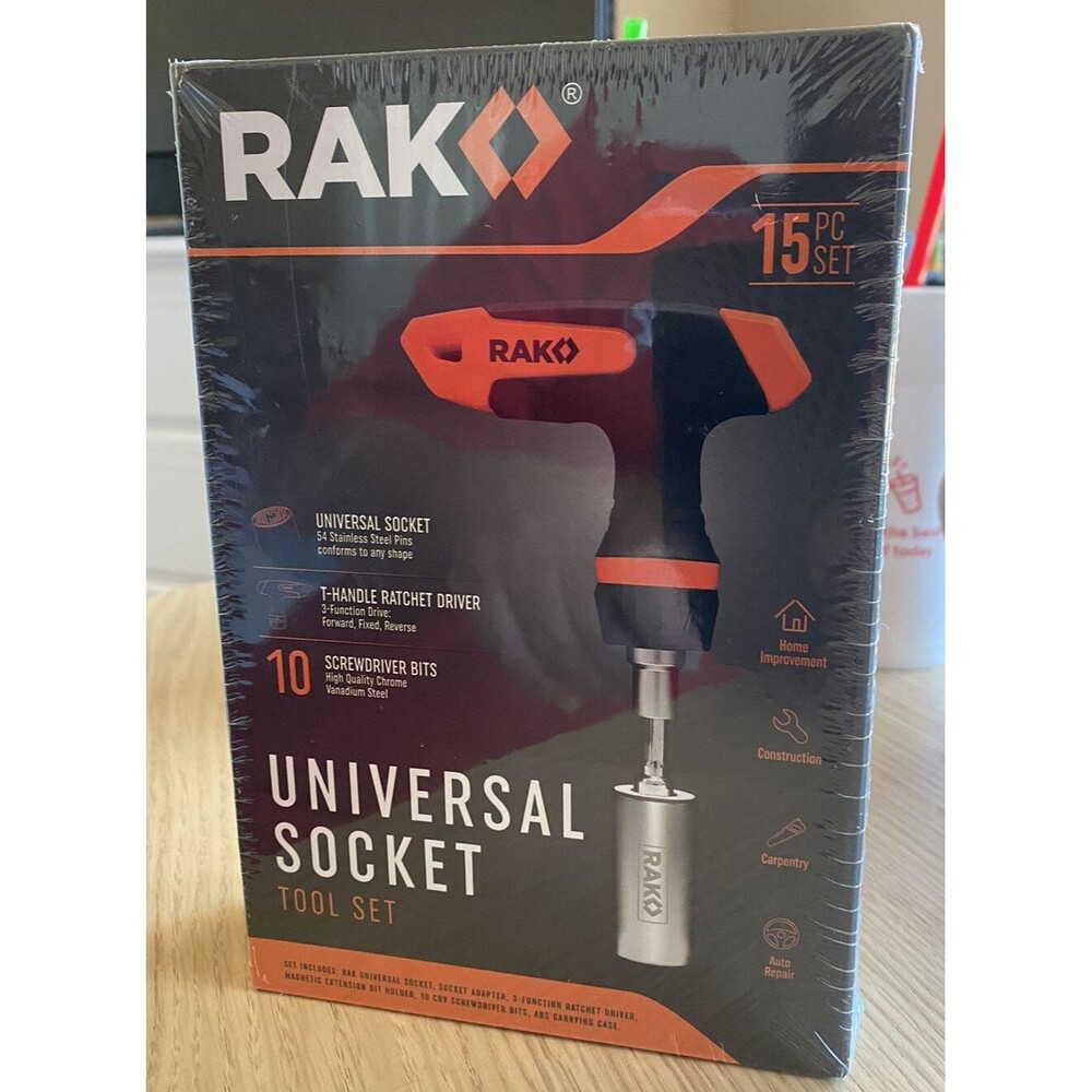 RAK Universal Socket Tool - Set of 2 Gadgets with 1/4-to-3/4-inch Wrench Grip...